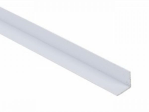 Angle Bit Pvc Angle PVC 25x25x1.8mmx2Mtr. 90Degree White - Warrior Warehouses
