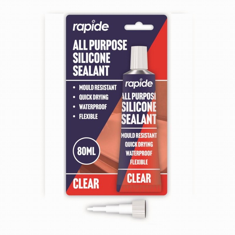 Sealant Silicone G.P. H.Mod. Clear Squeze 80Gm.