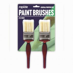 Paintbrush Set 2Pce. 2" 50mm RAPIDE