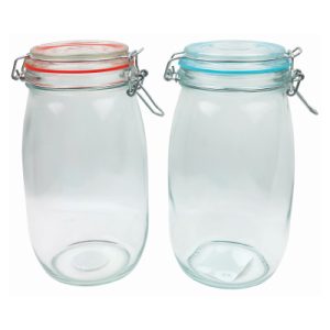 Canister Glass 1.50Ltr.'Kilner Style'