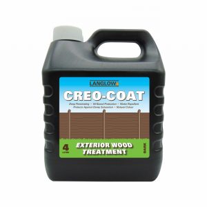 Wood Protector CREO-COAT 4Ltr. Dark Brown