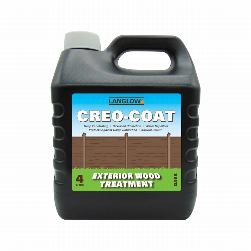 Wood Protector CREO-COAT 4Ltr. Dark Brown