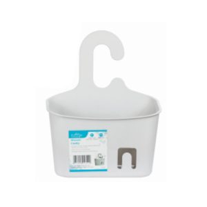 Shower Caddy Plastic Hook On 200x85x245mm Grey