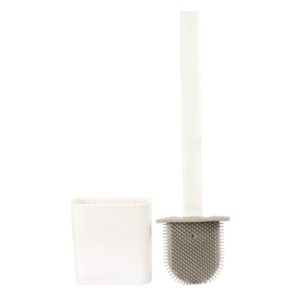 Toilet Brush Set Slimline White