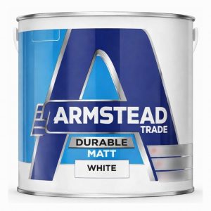 Paint Vinyl Matt DURABLE White 5Ltr.