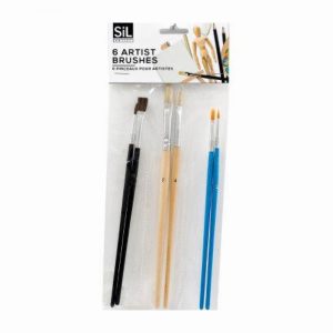 Paintbrush Set 6Pce. Artists