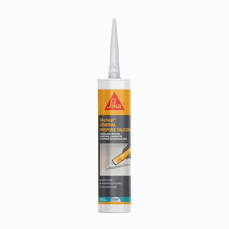 Sealant Silicone G.P. H.Mod. Cl.Trans E3-295ml Cart