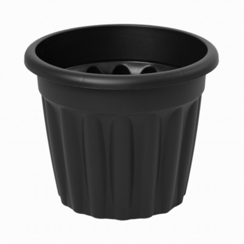 Planter VISTA 50cm Round Slate