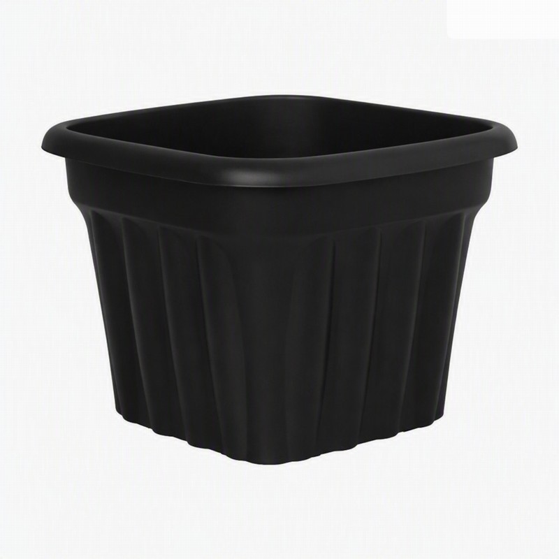 Planter VISTA 49cm Square Slate