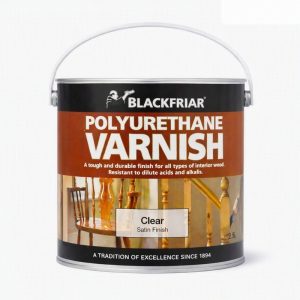 Varnish Polyurethane Clear Satin 2.5Ltr.