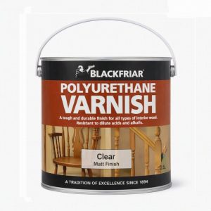 Varnish Polyurethane Clear Matt 2.5Ltr.