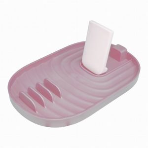 Kitchen Lid & Utensil Rack WARRIOR Folding & Wall Mount White
