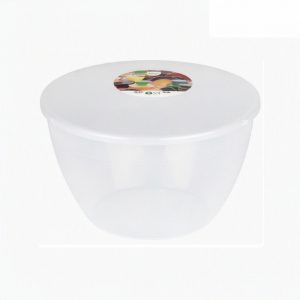 Pudding Basin & Lid Plastic 1 1/2Pint (Approx. 850ml) S