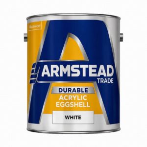 Paint Eggshell DURABLE Acrylic White 5Ltr.