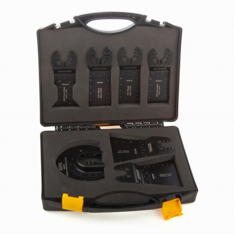 Multi Tool Blade Set x 8 Quick Release in Case