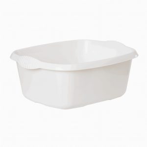 Bowl Washing Up 39cm Rect. Deluxe Snow White
