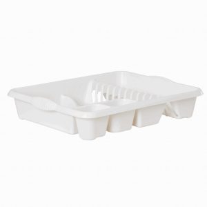 Dish Drainer Large 47x38cm Snow White